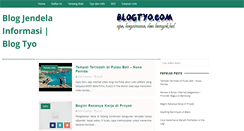 Desktop Screenshot of blogtyo.com